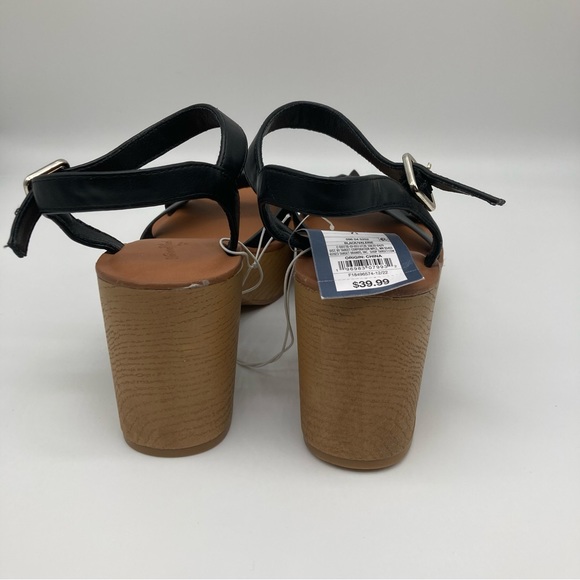 Universal Thread Valerie women’s black platform heel 7 1/2 - Picture 4 of 12